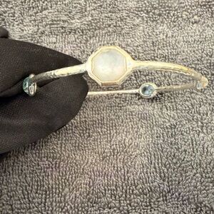 Ippolita Rock Candy Sterling Silver Bangle Bracelet with Gemstones